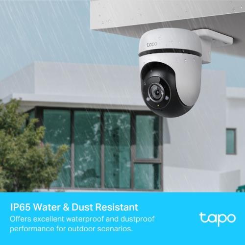 TP-LINK Tapo C500 Dış Mekan Wi-Fi Güvenlik Kamerası 1080P Full HD Hareket Tespit 360° IP65 Su Geçirmez 